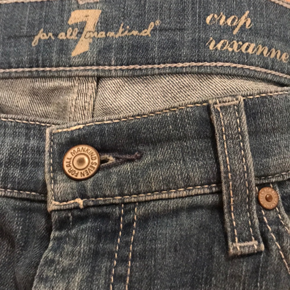 7 jeans crop Roxanne size 27
